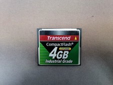 1 PCS Transcend Compact Flash Card 4GB Industrial Grade CF200I