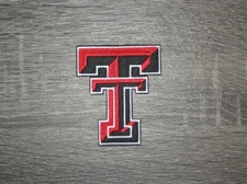 Texas Tech Red Raiders University College Embroidered Iron On Patch 2.5" x 3"