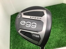 PRGR EGG 2019 3w Fairway Wood FW 15 Deg / Flex SR Stiff Regular M40 Exc