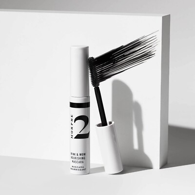 RUNNNN!! Brand new Morphe2 Wink and Wow Nourishing Mascara in Black* NIB!*
