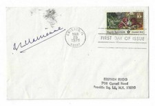 Eva Le Gallienne Signed First Day Cover / Dancer Autographed