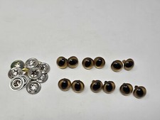 Zims Gold Gold-Dust Slit Pupil Cat Eyes 16mm Safety Amigurumi Craft Doll Crochet