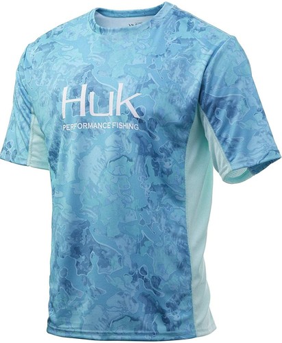 HUK Men's Icon X Camo Short-Sleeve 