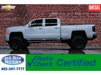 2018 Chevrolet SILVERADO 3500HD 4x4 Crew Cab LT Z71 Diesel 6" Lift Leather Nav