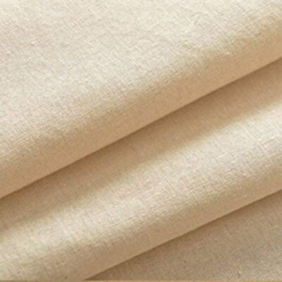 Top Qualität 100 % Baumwolle Natur Kaliko Mittelschwer Handarbeit Stoff 63'' breit 
