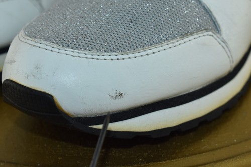 Michael Kors Billie Trainer Women's Shoes Size 9 M Leather OpWhite Multi Sneaker - Picture 11 of 15