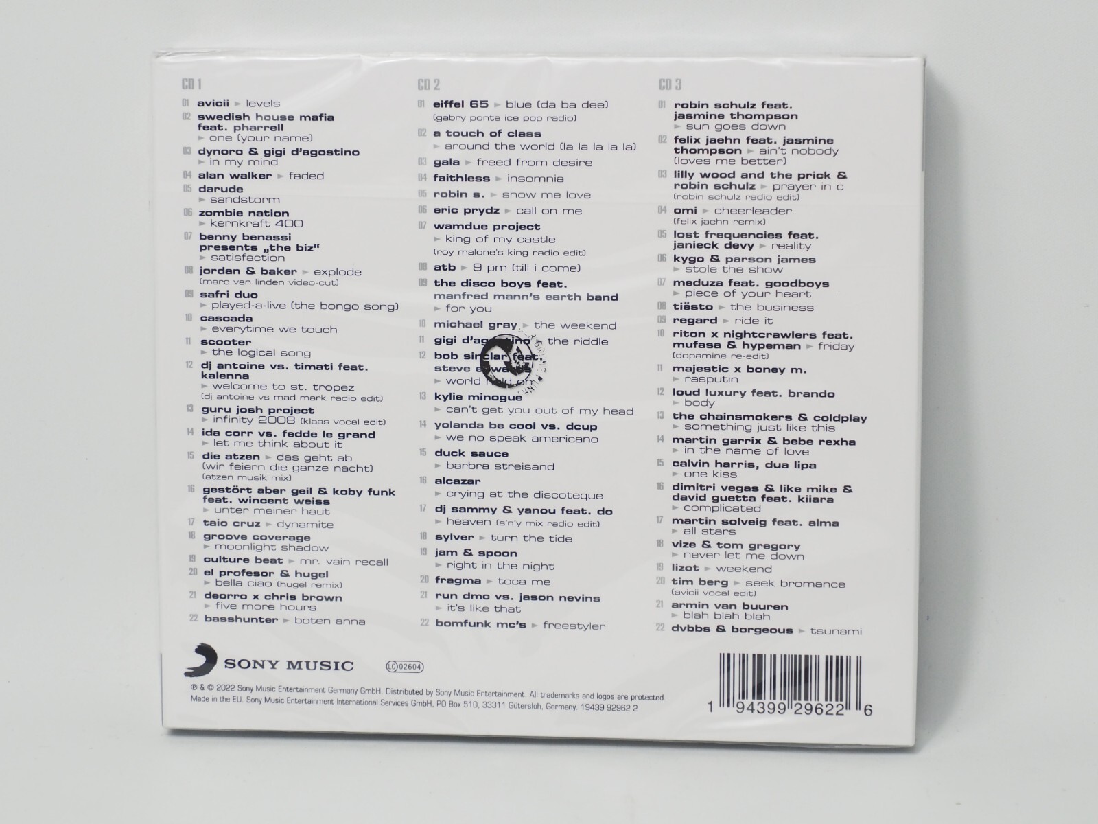 Thumbnail - Club Sounds - Best Of 25 Years 3 Cd 's Dance, House, Techno, Edm,