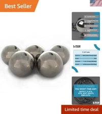 High-Quality 1-1/2" Chrome Steel G25 Bearing Balls - 5 Pack for Durability