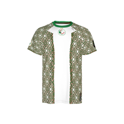 Dkali - Maillot De Foot Algérie White Dark Green