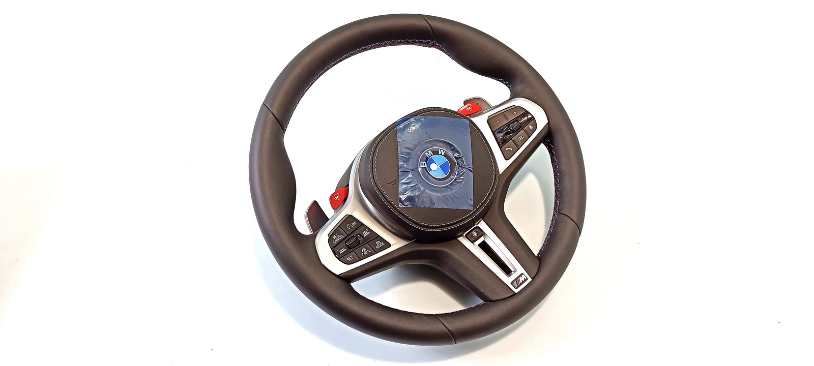 BMW OEM M sports steering wheel 8094394 Heater DAPro vin:CE54297  