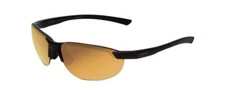 Smith Parallel 2 Sunglasses in Black/Polarized Gold Mirror&Ignitor Rose Red 71mm