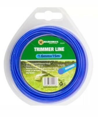 1,6 MM 15 M RASENTRIMMER ELEKTRO GRASSCHNEIDEDRAHT GARTEN RASENMÄHER DRAHTSCHNEIDER