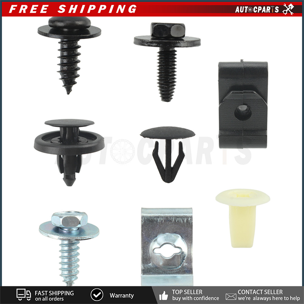 50pcs Under Engine Cover Clips Underbody Mudguard Shield Screws For Toyota Lexus