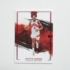 2022-23 PANINI IMPECCABLE RED SCOTTIE BARNES #36