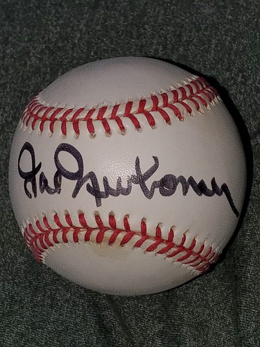 HAL NEWHOUSER AUTOGRAPHED SIGNED BASEBALL OALB DETROIT TIGERS HOF BECKETT BAS - 第 1/8 張圖片