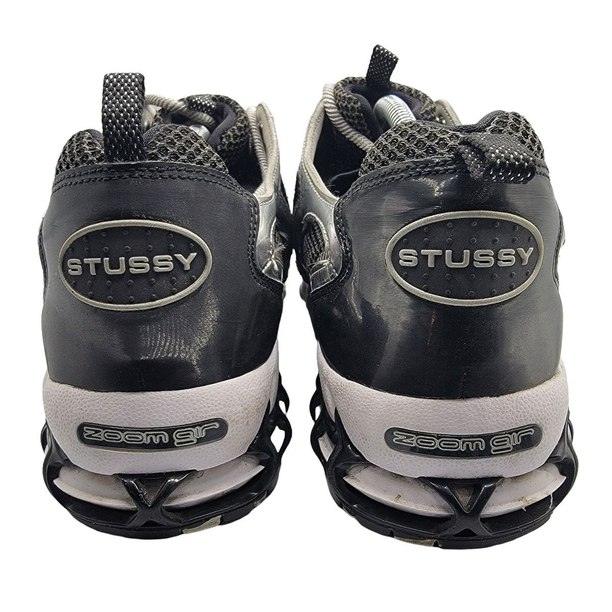Nike Air Zoom Spiridon Cage x Stussy Pure Platinum Mens Size Nike Air Zoom Spiridon Cage x Stussy Pure Platinum Mens Size