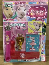 Angelina Ballerina Magazine Issue 230 talent show set toy crafts puzzles recipe
