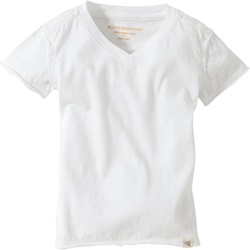 Boys’ Infant and Toddler 100% Organic Cotton Short Sleeve V Neck T-Shirts, Size