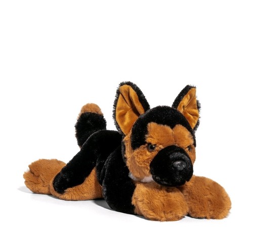 FAO Schwarz German Shepard 14” Plush Animal With Adoption Certificate 2020