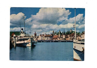 Ansichtskarte Luzern mit Museggtürmen / Schweiz