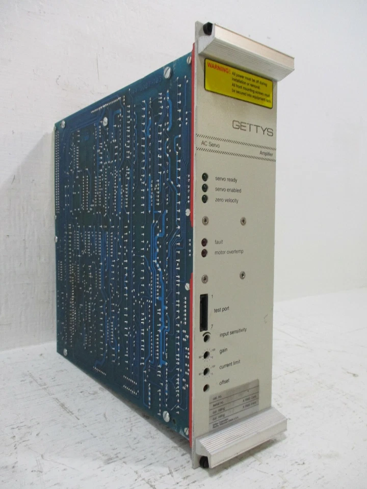 Gettys A3110-001 AC Servo Amplifier Module AEG 44-0087-30 - Image 3 of 4