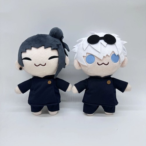 22cm Gojo and Geto Plush Toy Jujutsu Kaisen Cute Cartoon Anime Plushies Doll - Picture 4 of 15