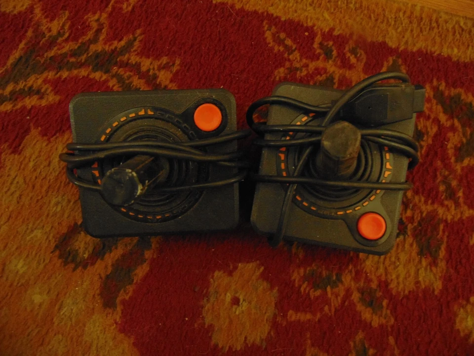 Atari Joystick Replacement Controller Atari 2600 Gamepad - Lot Of 2 - Image 2 of 2