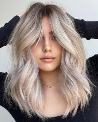 Ombre Platinum Blond Short Bob Human Hair Wigs Lace Front Wigs Pre plucked 