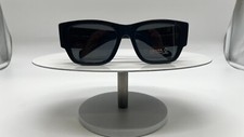 Authentic Prada Sunglasses Triangular Temple SPR 10Z-F 1AB-5S0 55-19-140 / NEW