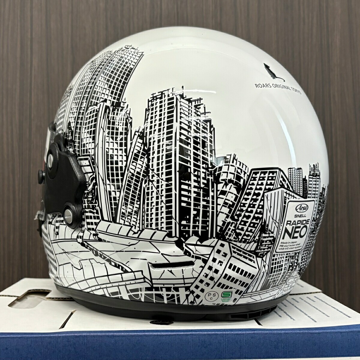 セキュリティ・セーフティ Arai RAPIDE NEO Custom paint!! Arai RAPIDE NEO Number BLUE Casque casco concept-x Full face