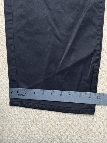 Vtg 90s Levis SilverTab Baggy Jeans Women Size 9 (31x31) Nylon Twill Black Sheen - Picture 9 of 14