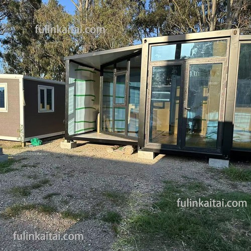 New 2.4m ceiling expandable Container Home 20ft heightened 2bed patio all roof - Picture 7 of 8