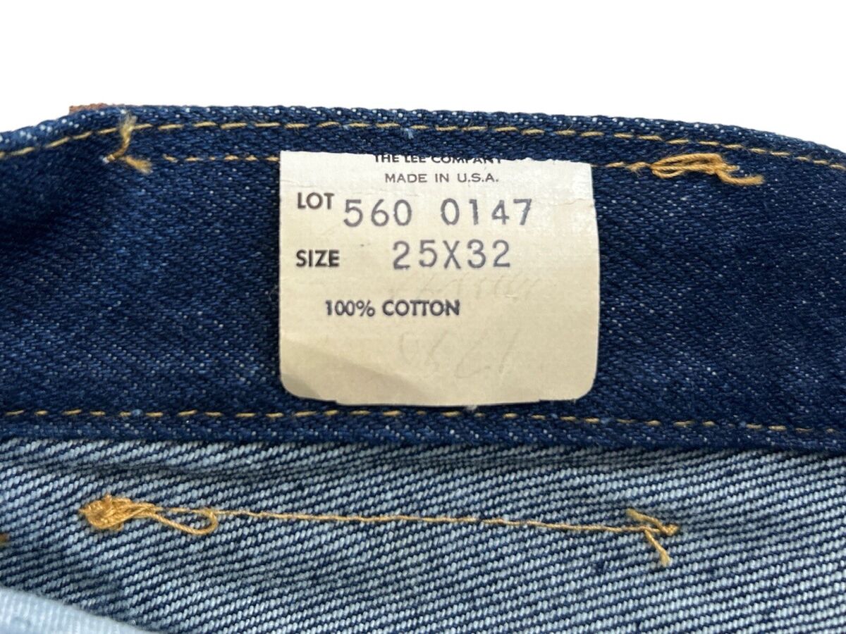 vintage lee riders straight leg jeans size 25x32 deadstock vintage lee riders straight leg jeans size 25x32 deadstock