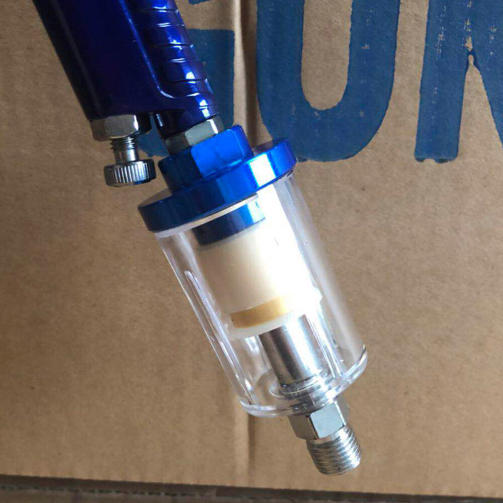 Micro Water Oil Separator Air Compressor Filter for Pneumatic Spray Gun Tool #ur