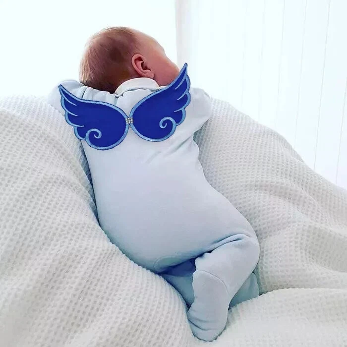 Newborn Clothes Baby Girl Boy 3 Pieces Outfit Romper Bodysuit Angel Wings Set
Opens in a new window