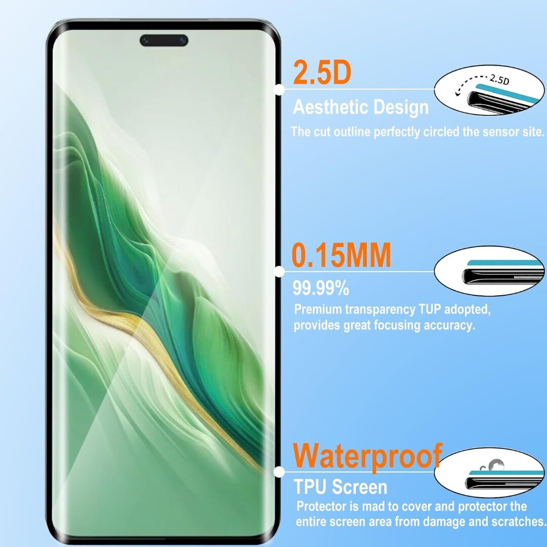 Proteggi Schermo Per Honor 200 Le Vetro Temperato HD - Foto 8