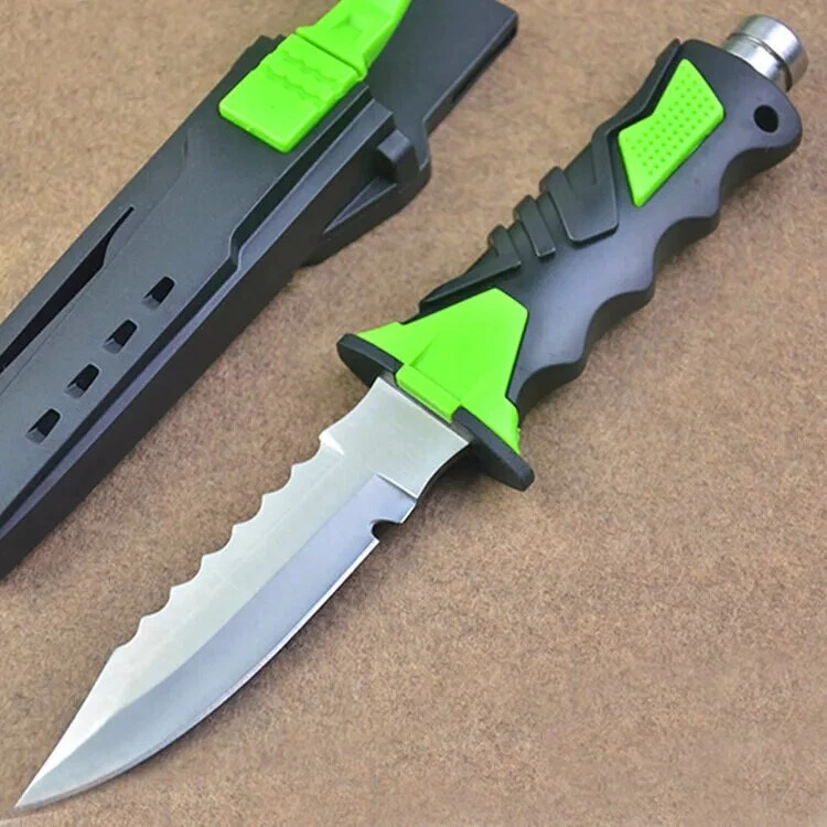 Scuba Diving Divers Knives Dive Knife With Leg Strap Serrated Blade Spearfishing
