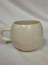10.3oz Stoneware Marbleized Mug Orange - Project 62