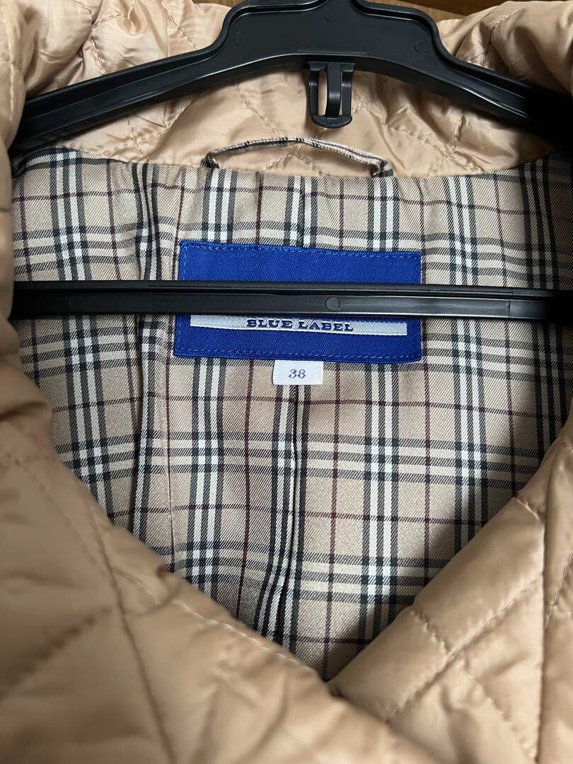 BURBERRY LONDON BLUE LABEL Quilting Coat Jacket Polyester