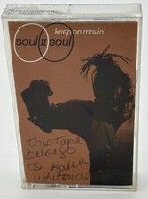 Soul II Soul Keep On Movin Cassette Single 1989 Virgin Records UK Press