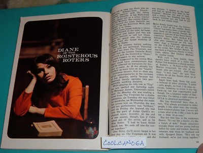1967 TV ARTICLE DANIELLE DIANE ROTER VIRGINIAN WESTERN TITLE ROLE in ...