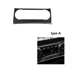 Carbon Fiber Interior Climate Control Cover Trim For Mercedes-Benz C-class W204