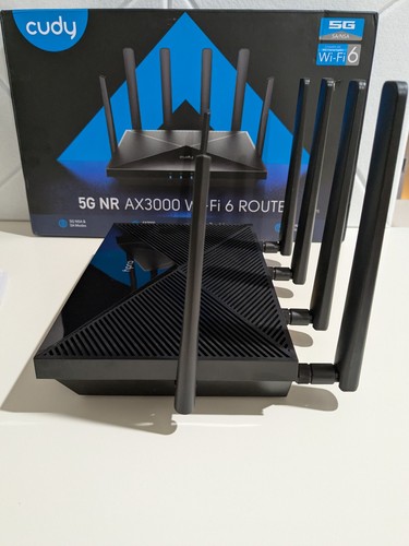 Cudy 5G NR AX3000 Wi-Fi 6 Router - Model P5 - RM520N-GL - Photo 4/7
