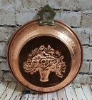 Copper Decorative Wall Art Jello Mold Flower Bouqet In Vase Design Odi Korea