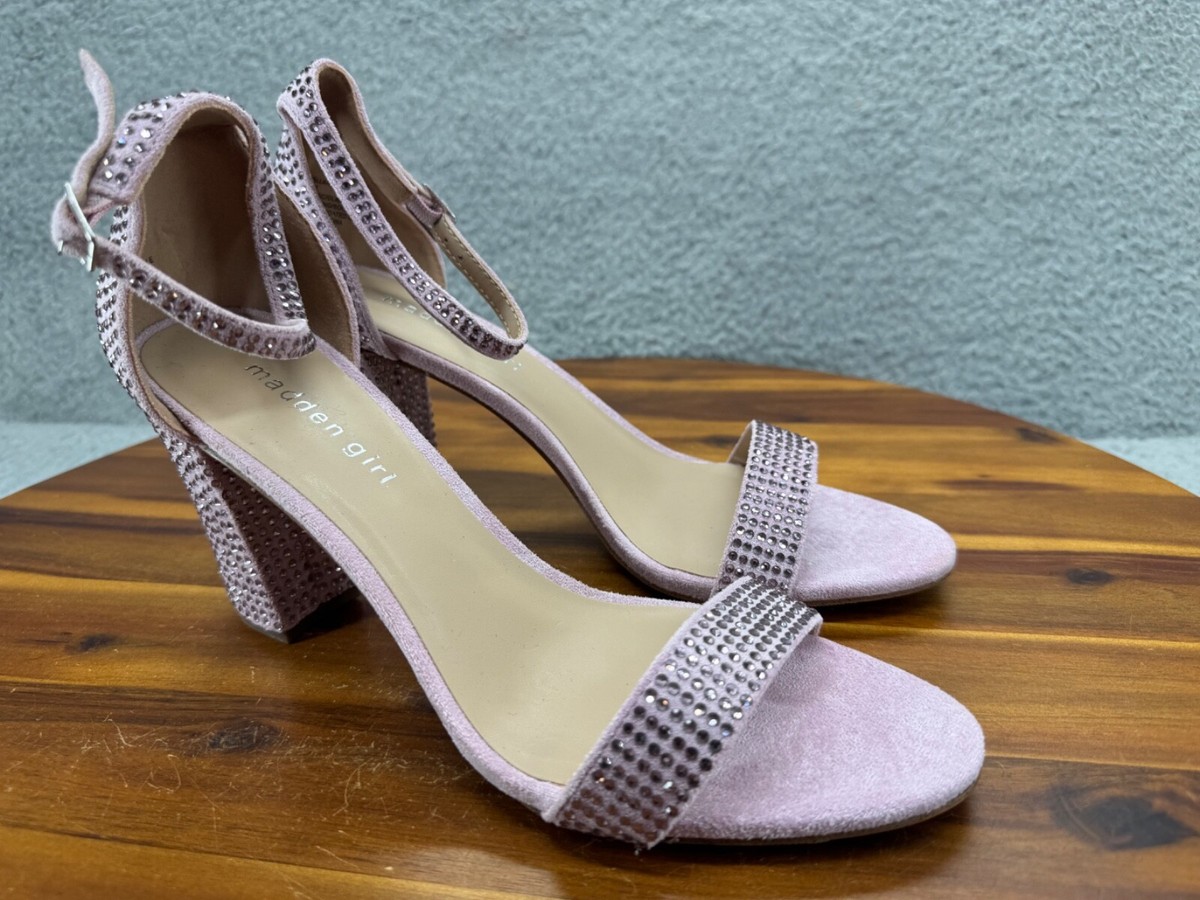 Dress Madden Girl Bella Madden Girl Beella Blush Ankle Strap Heels