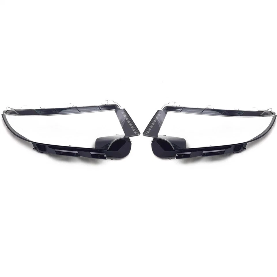Cubierta transparente de 2 piezas para faros izquierda derecha apta para Ford Edge 2009-2012 Foto 2 de 4