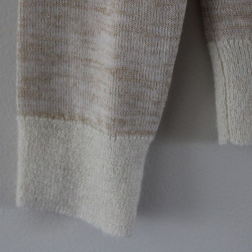 NWT Bonpoint Button Front Wool Mohair Long Sleeve Cardigan Sweater Neutral 12 - Picture 5 of 8