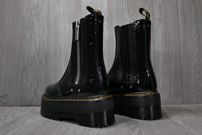 靴 Dr.Martens 2976 Max Black Buttero Women's 6 Dr. Martens 2976 Max Platform Chelsea Boots BLACK