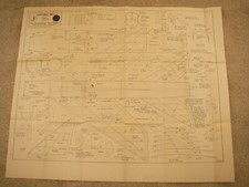 Aeromodeller Plans of Lightning Mk3 ein halbmaßstabsgetreues Düsenjägermodell 25" Spannweite