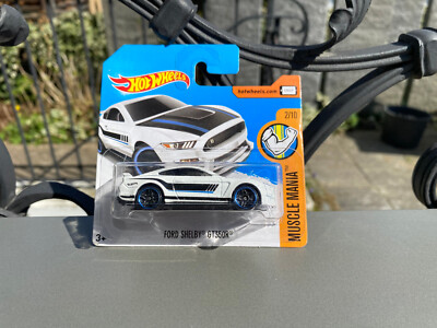 Hot Wheels Ford Shelby GT350R | 2017 | Weiß | Short Card | Muscle Mania | OVP